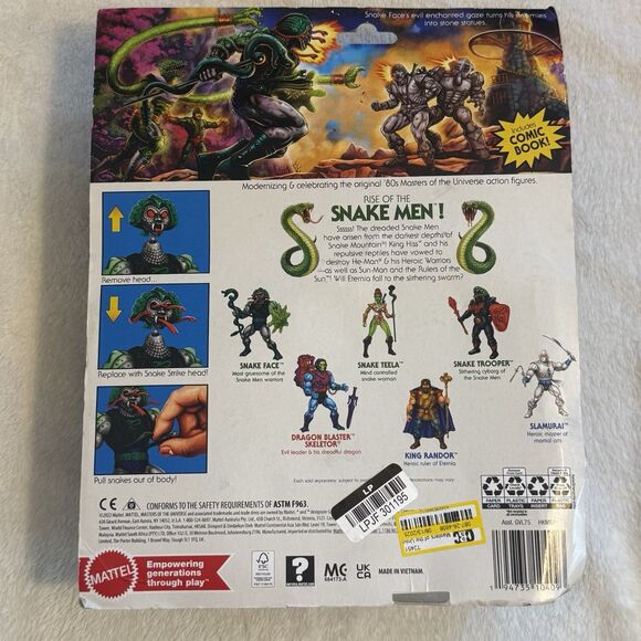 New In Box Masters of The Universe Teela and Snake Face (See Pictures) - Picture 3 of 6